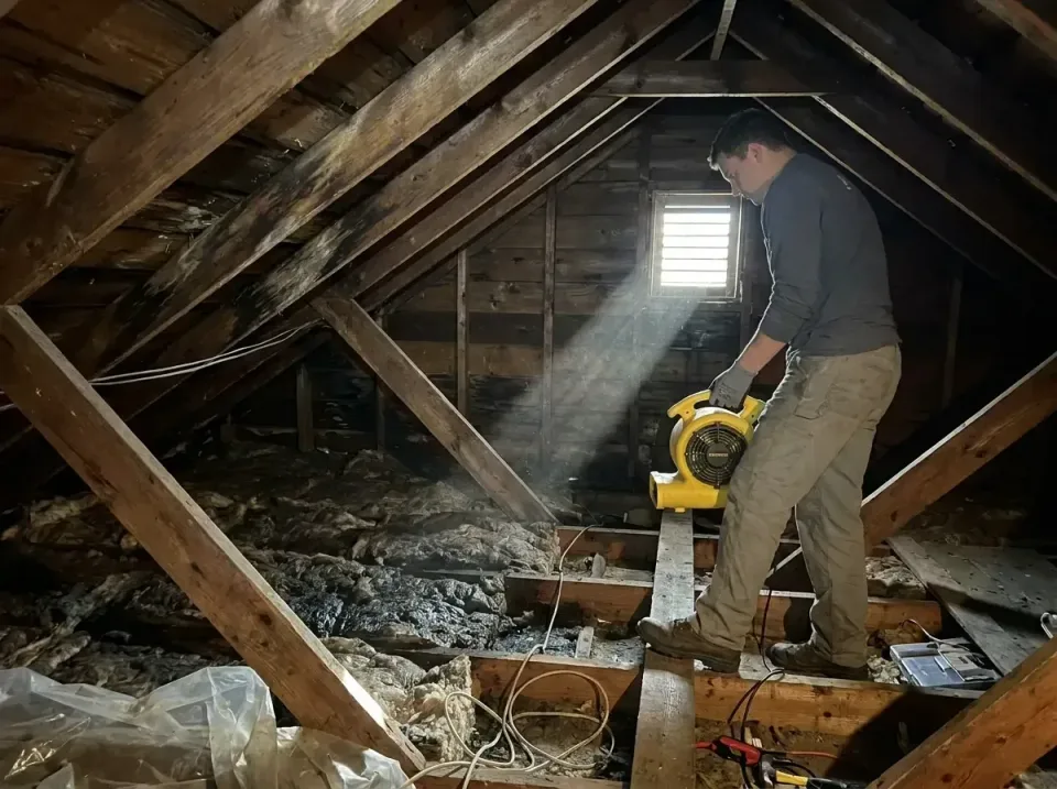 attic-water-damage-drying-proc-007 — frequently asked questions, Emergency Water Extraction & 24/7 Flood Response in New Alb…